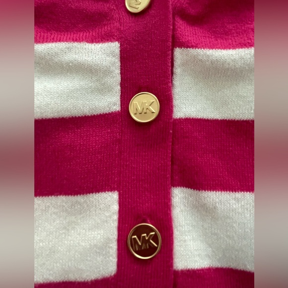 Michael Kors Cropped Cardigan Size M NWT - Picture 5 of 6